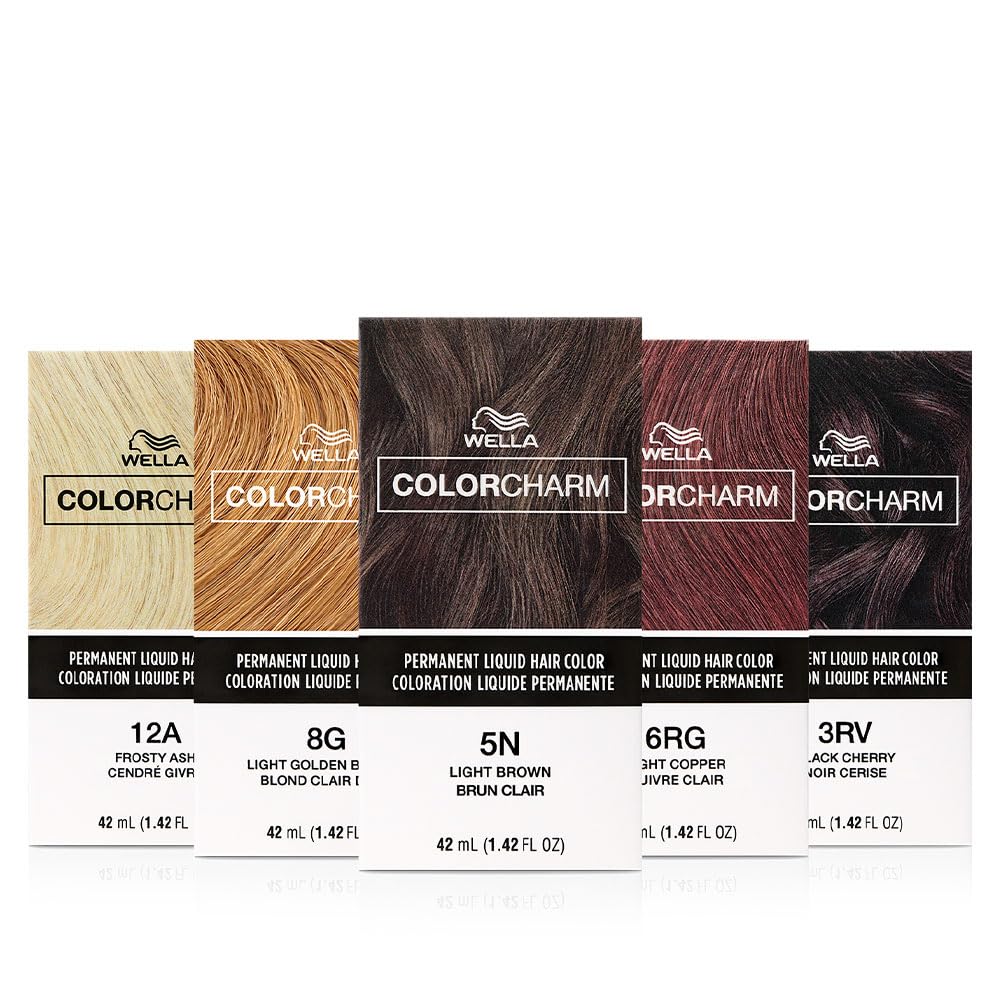 White Smoke COLORCHARM Permanent Liquid Hair Color | Blonding Plus Additive | Up to 100% Gray Coverage | 1.42 Fl Oz