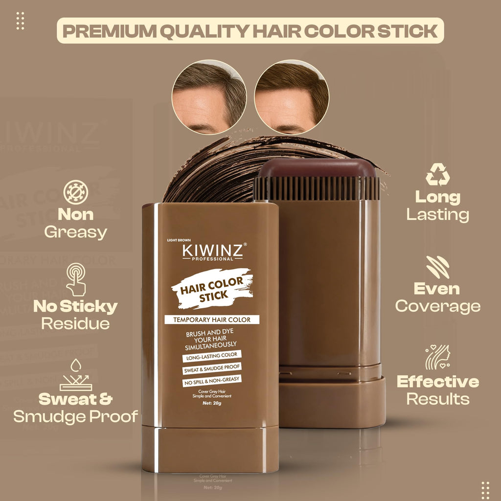 Hair Color Stick – Water Proof and Sweat Proof Hair Dye stick - Color ...