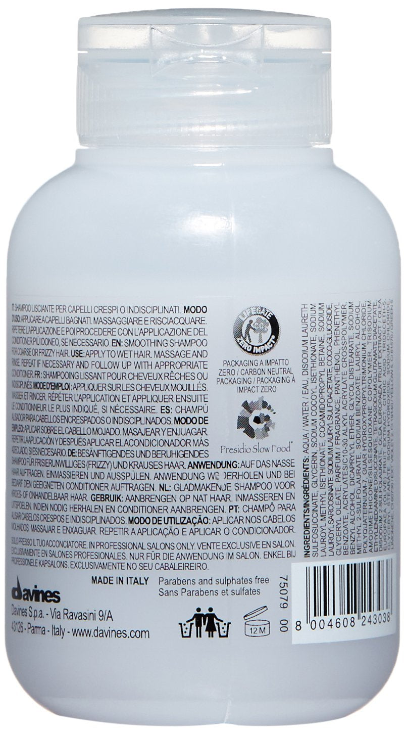 Davines Love Smoothing Shampoo, 2.5 Fl Oz