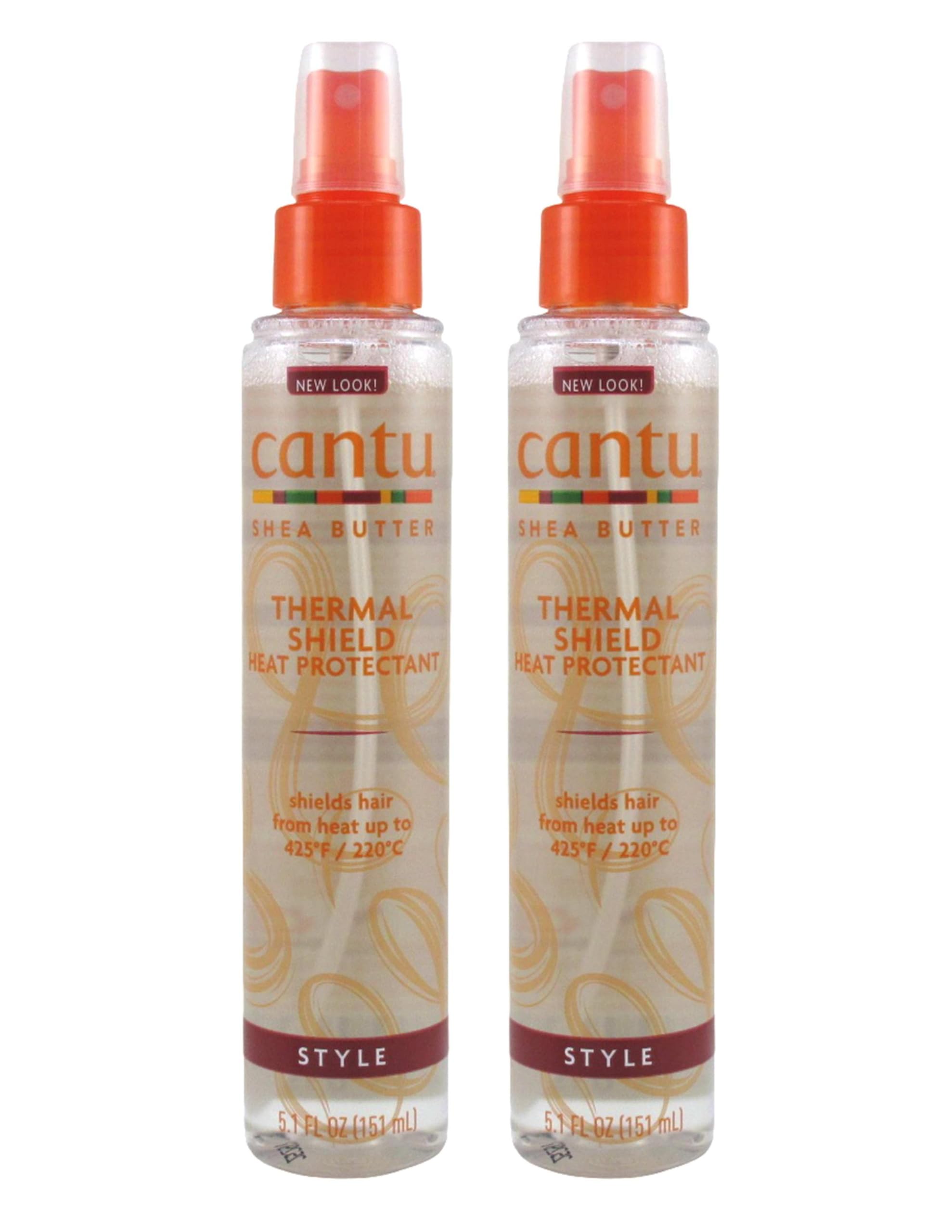 Cantu Shea Butter Thermal Shield Heat Protectant 5.1 Ounce (Pack of 2)