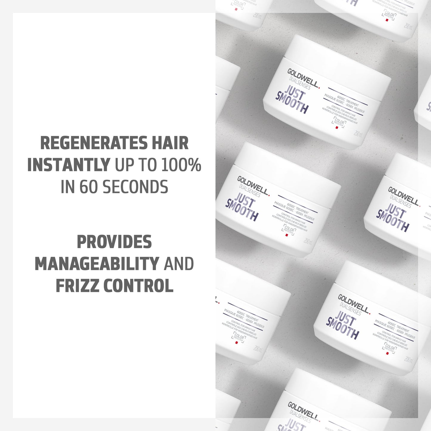 Goldwell Dualsenses 柔滑控油 60 秒护理液 200 毫升