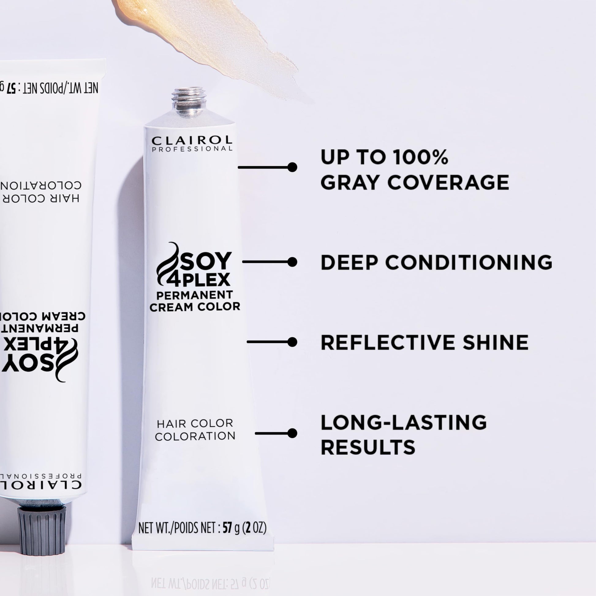 Lavender Clairol Professional Crème Permanente, 8n Light Neutral Blonde, 2 oz. - Packaging May Vary