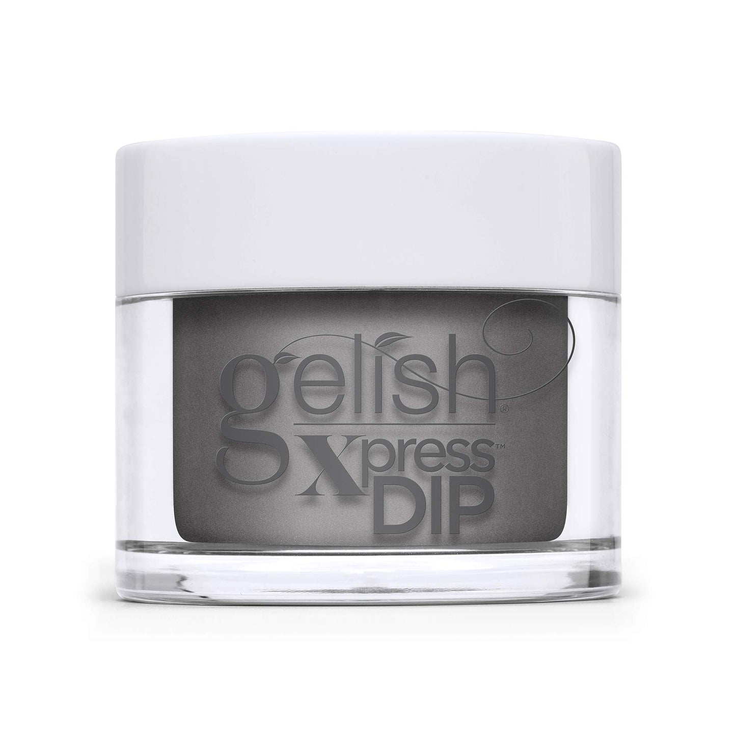 Lavender Gelish Xpress Dip "Smoke The Competition" Disney Villains Collection, 1.5 oz. - Gray Creme