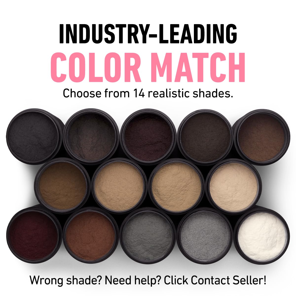 White Smoke BOLDIFY Hair Fibers (12g) - Fill In Thinning and Fine Hair for an Instantly Fuller, Thicker Look - 14 Shades for Women & Men - Dark Brown