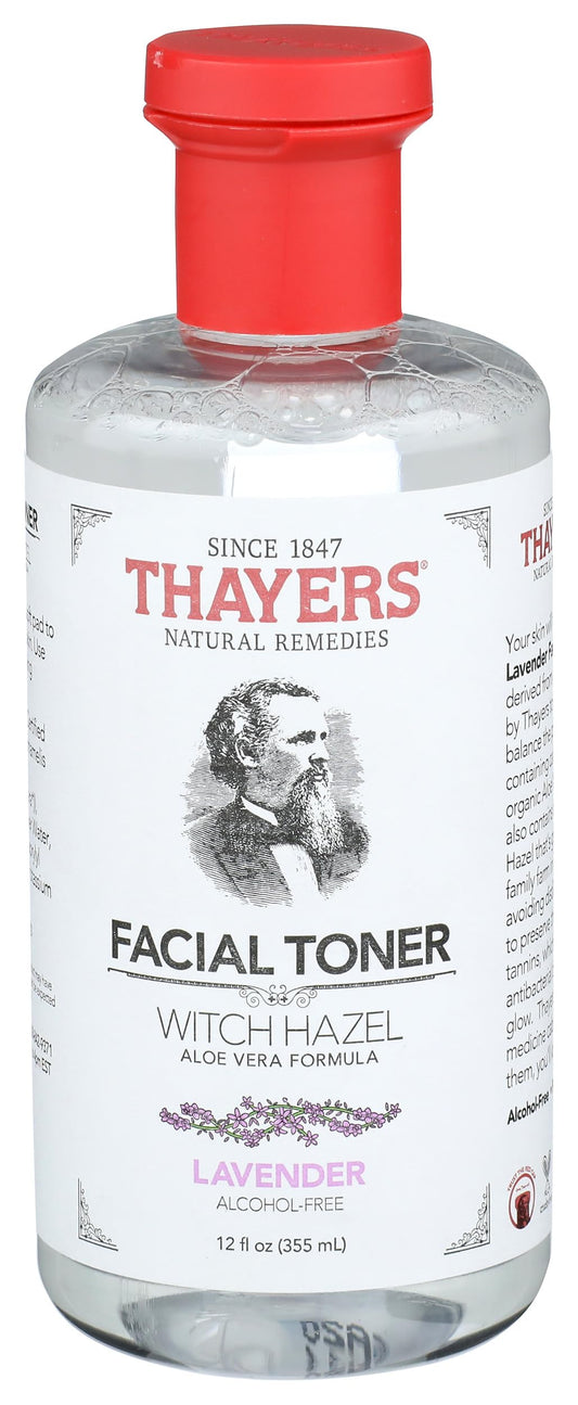 THAYERS Lavender Witch Hazel Toner, 12 FZ