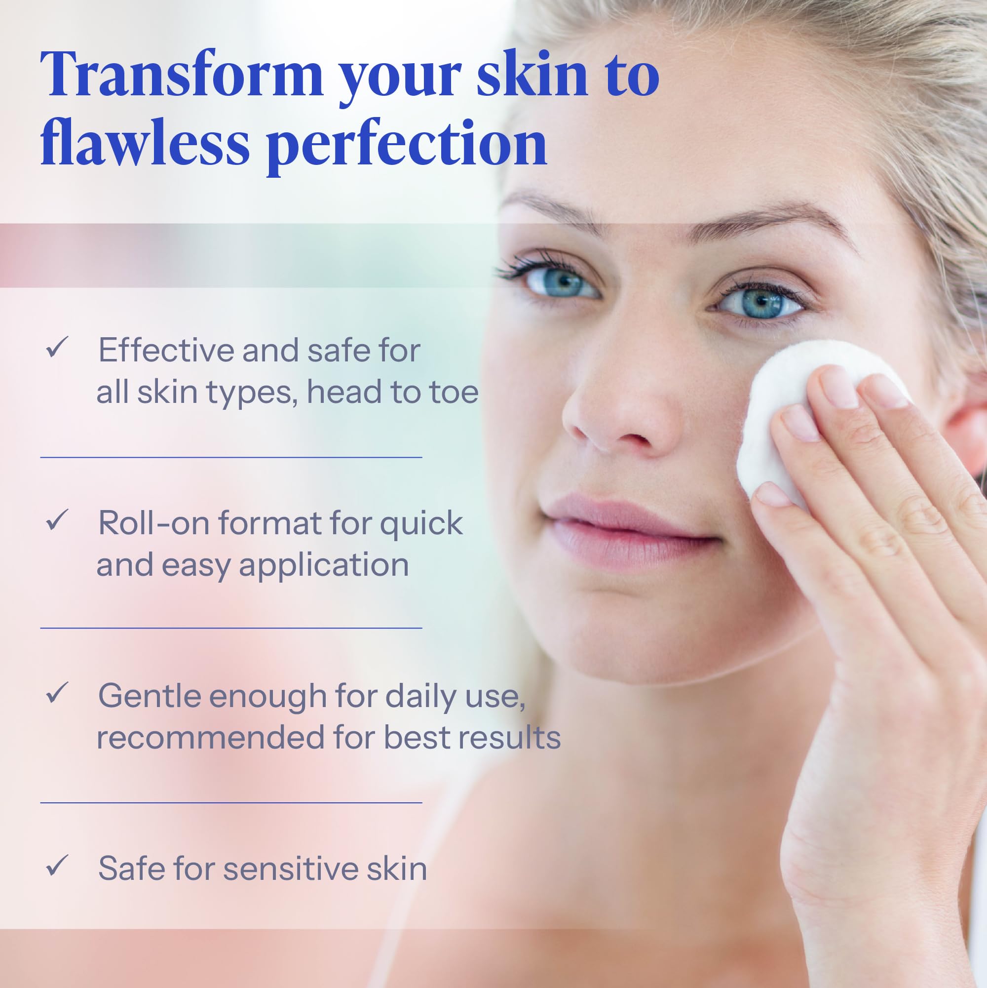 Tend Skin Brightoner Serum Roll On, Improves Appearance Of Uneven Skin Tone, Patches, and Dark Spots, Advanced Formula for Face and Body, 2.5 Oz
