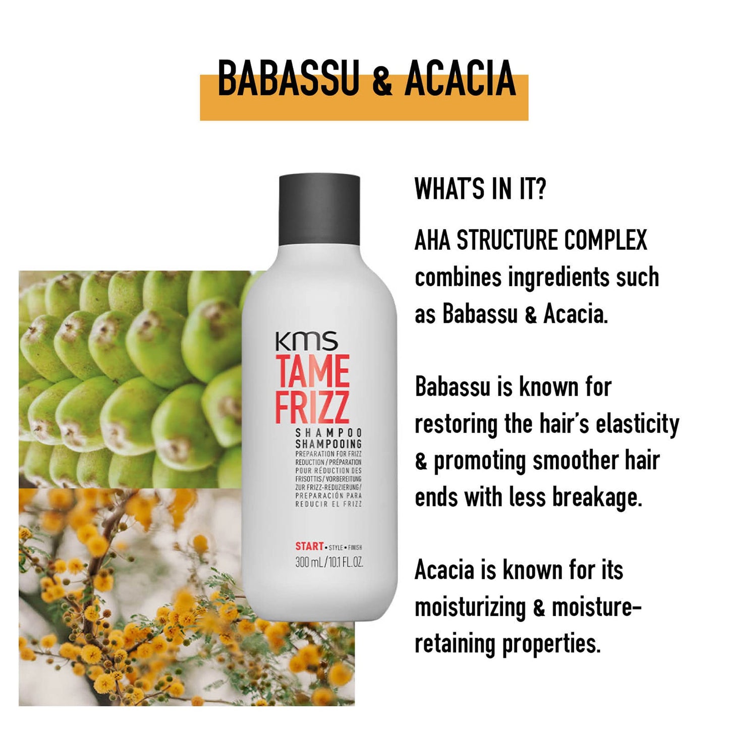 Shampoing KMS TAMEFRIZZ, 283 g