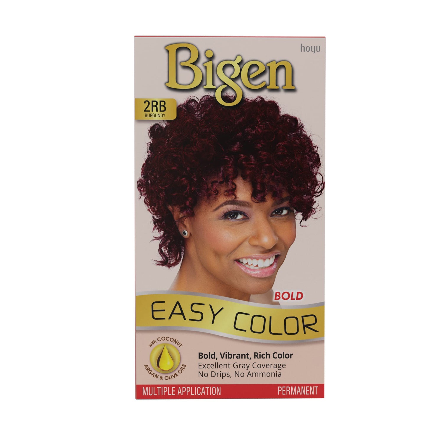2RB Bigen Easy Color for Women Burgundy- New Formula - 3 Pack