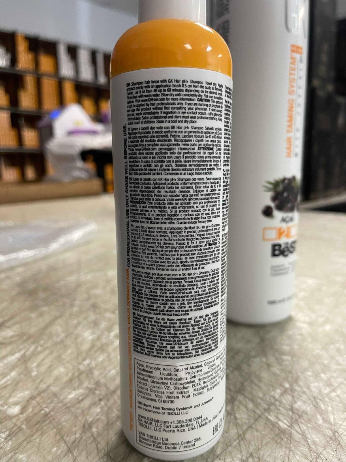 GK HAIR Global Keratin The Best ACAI (10.1 Fl Oz/300ml) Brazilian Professional Smoothing Keratin Hair Treatment for Dry Damage Frizzy and All Type of Hairs