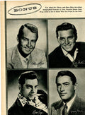 Gordon MacRae Mario Lanza 1 page original clipping magazine photo #X6124