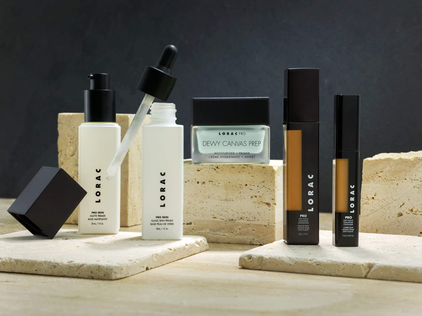 LORAC PRO Soft Focus Longwear Foundation, Shade 7 | Full Coverage | Lightweight | Water-Resistant | Oil-Free