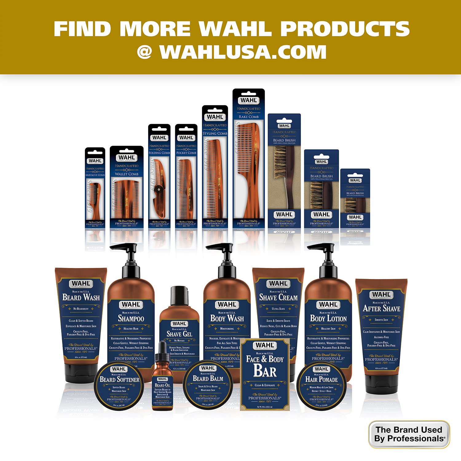 WAHL Beard Creme for Softening Moisturizing Conditioning Facial Hair