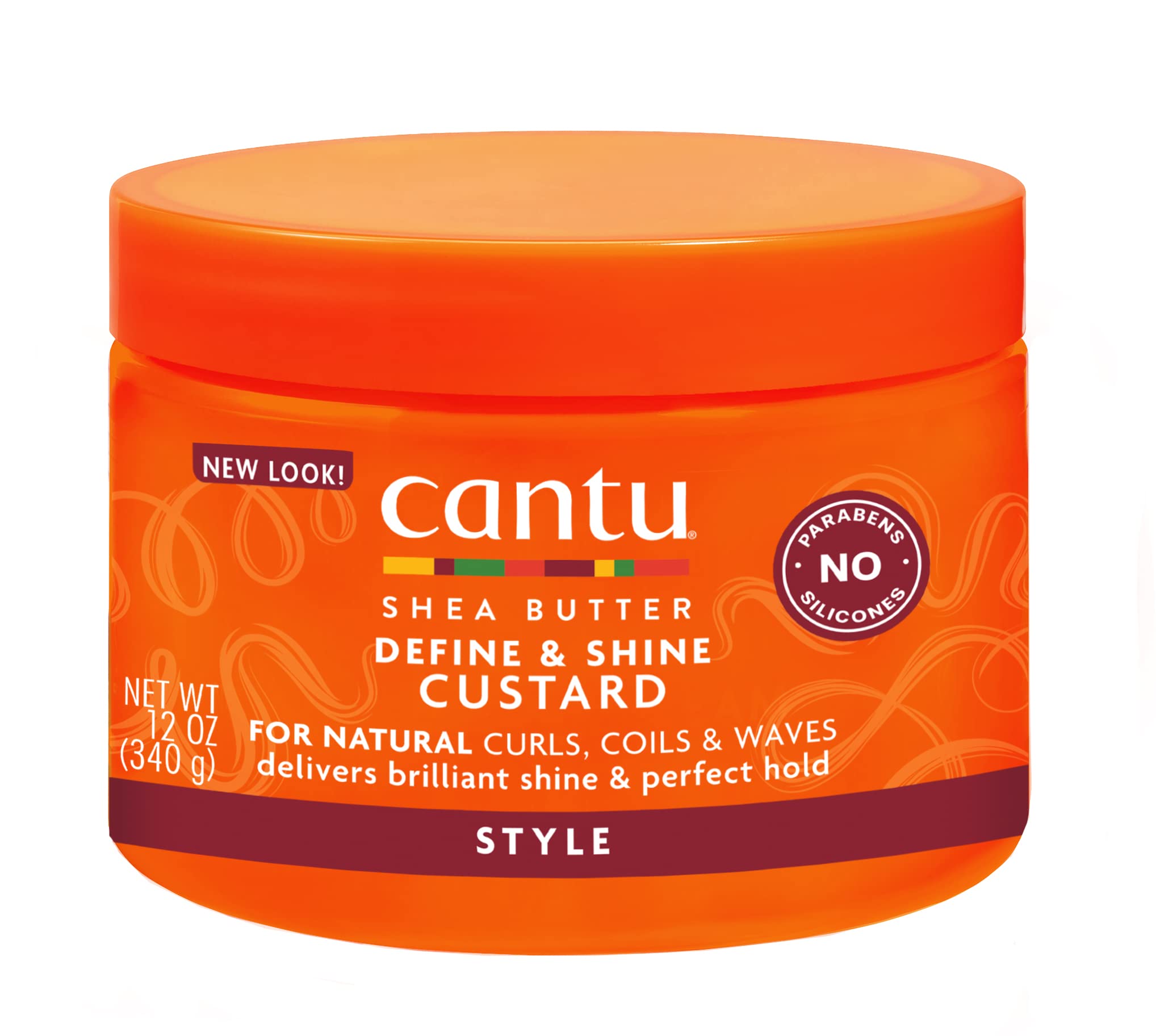 Cantu Define & Shine Custard 12 oz (Pack of 4)