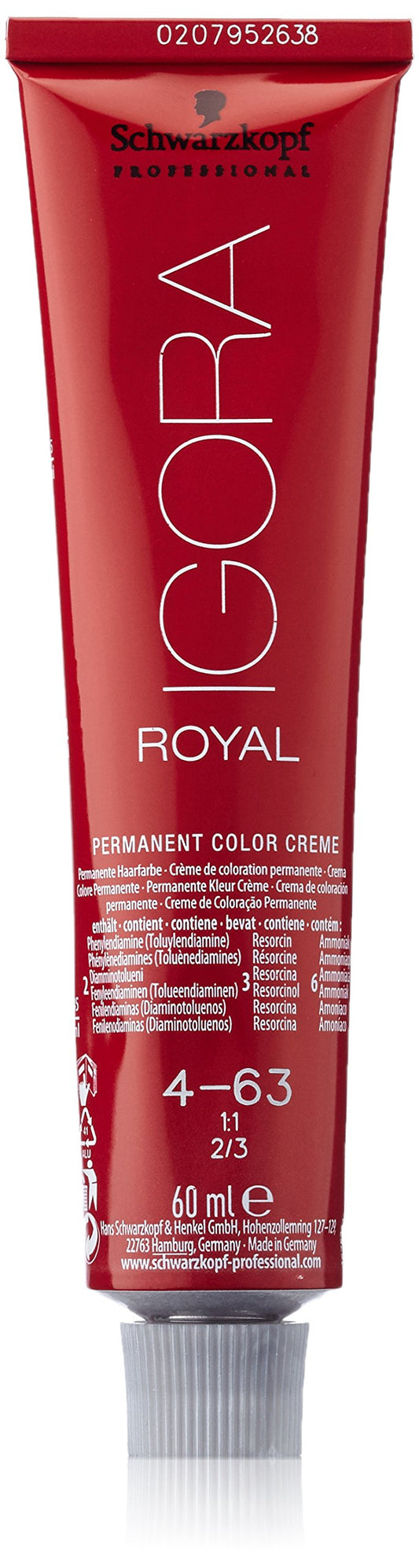 施华蔻 IGORA ROYAL 4-63 - 60ml