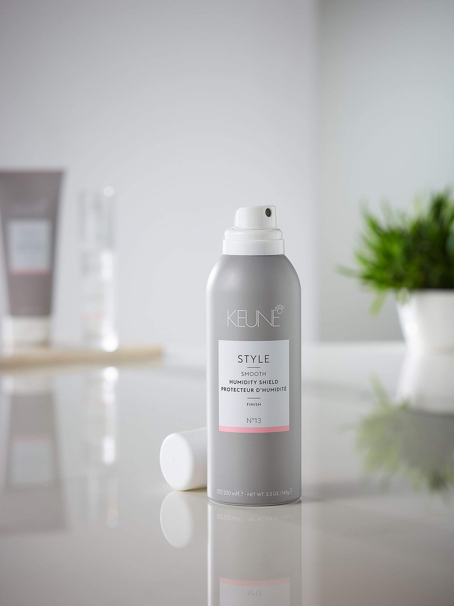 Keune Style 防潮喷雾，24 小时防毛躁防潮保护，适合所有发质，6.0 液体盎司