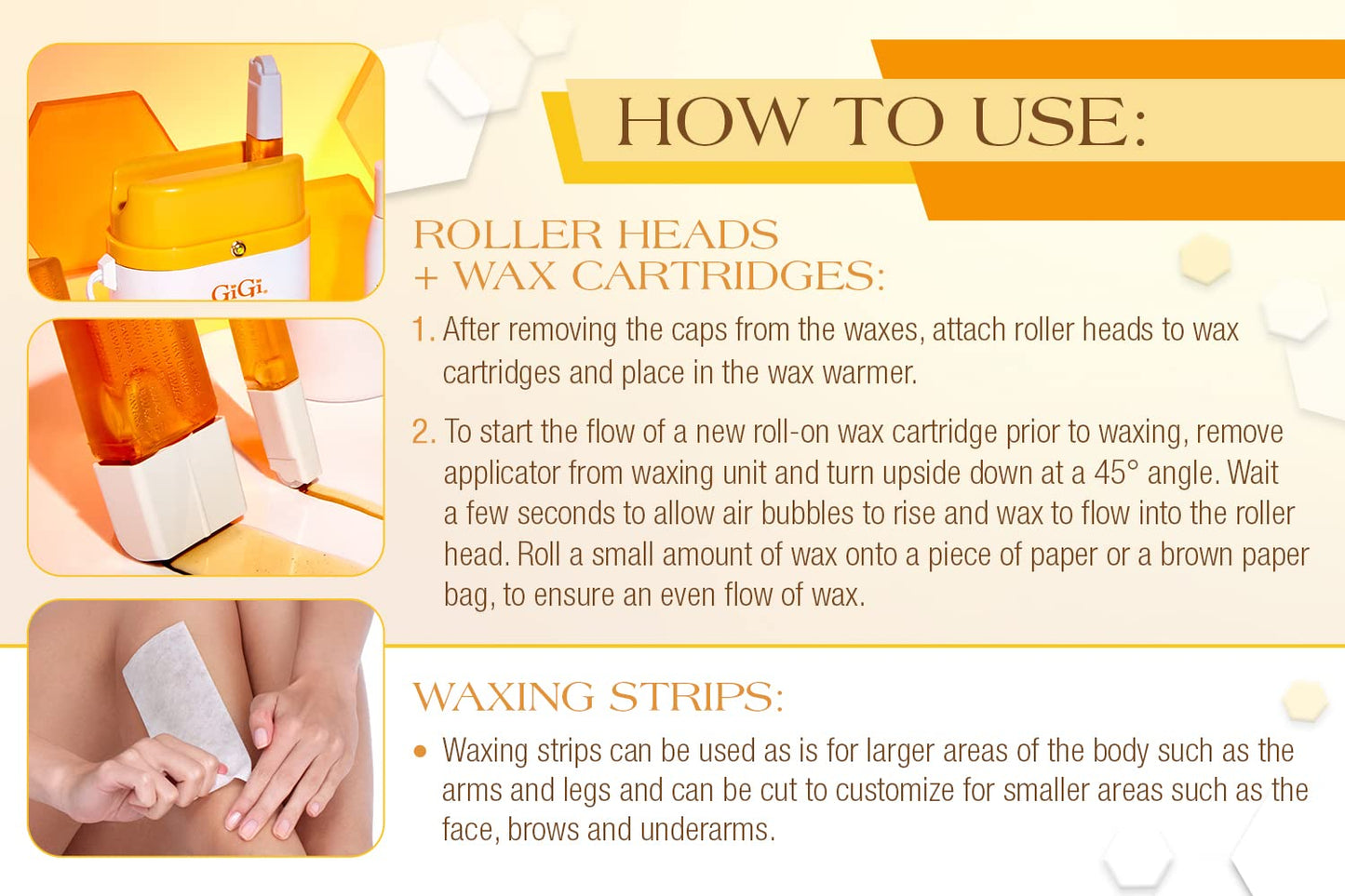 GiGi 滚蜡脱毛膏补充装