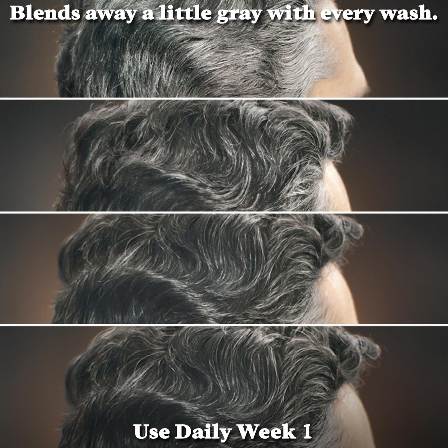 Dark Slate Gray Just for Men Control GX Grey Reducing Shampoo, Gradual Hair Color with Keratin for Stronger Thicker and Healthier Looking Hair, 4 Fl Oz - Pack of 1 (Packaging May Vary)