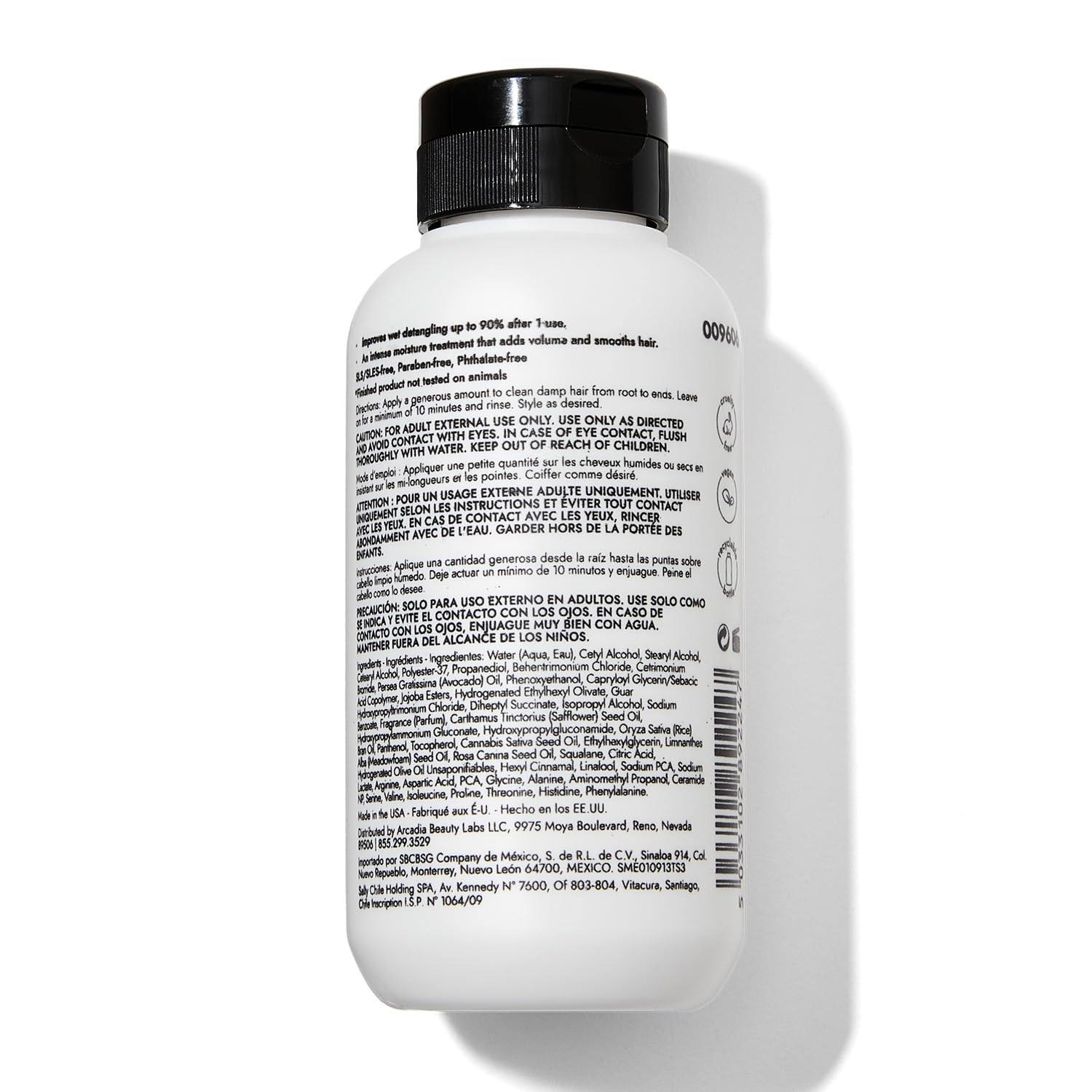 Gray Bondbar Bonding Hydration Mask for Damaged Hair, Adds Volume, Smooths Hair, Hydrates All Hair Types & Textures, Vegan, CrueltyFree, 4 Fl. Oz.