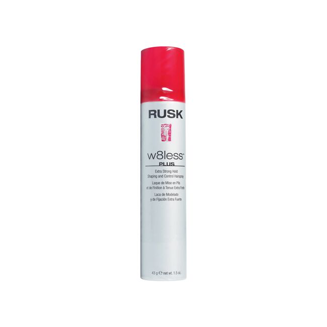 Rusk W8less Plus Hairspray 55% LVOC Mini Size