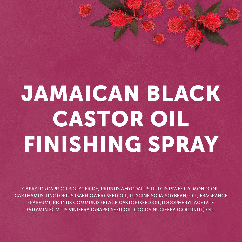 Cantu Jamaican Black Castrol Oil Finishing Spray with Coconut Oil 4 oz