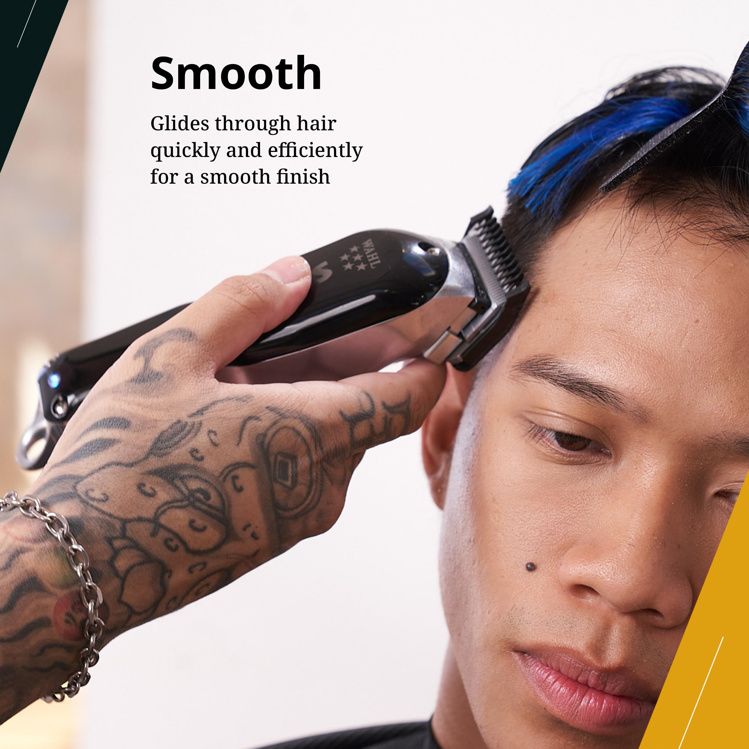 Wahl Professional 3 Pack Premium Attachments, Secure-Fit Clipper Comb Set, Durable, Includes 1/2", 1", and 1 1/2" Sizes