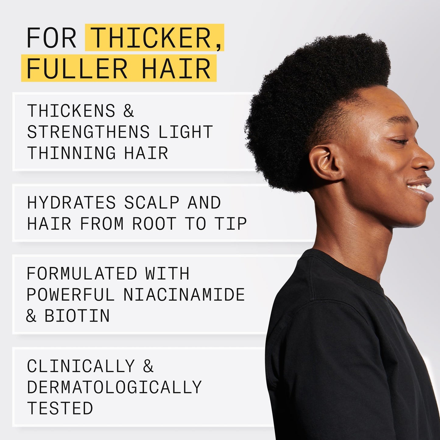 White Smoke NIOXIN Scalp + Hair Thickening System 1 Leave on Treatment | For Natural or Untreated Hair with Light Thinning | 3.4 Fl oz.