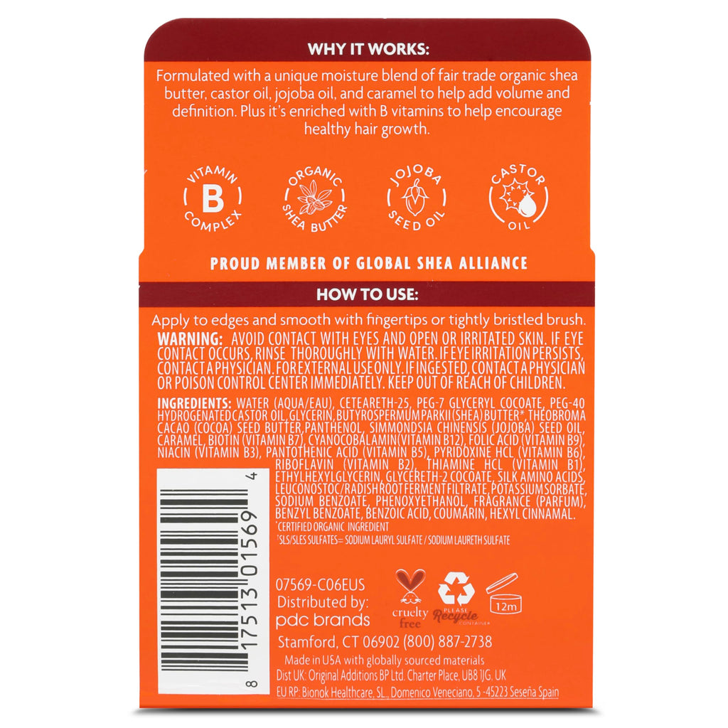 Cantu Extra Hold Edge Stay Gel, 2.25 Oz