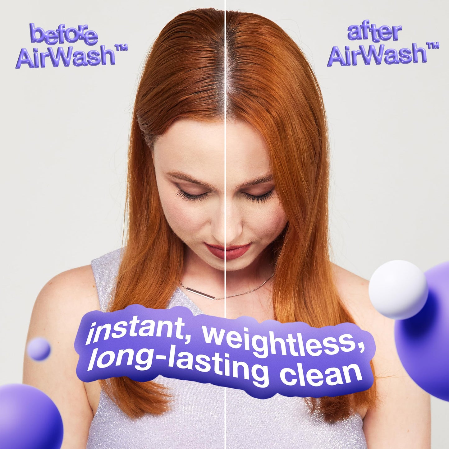 K18 AirWash™ 干洗洗发水，非气雾剂，平衡头皮并控制多余油脂分泌，4 液体盎司