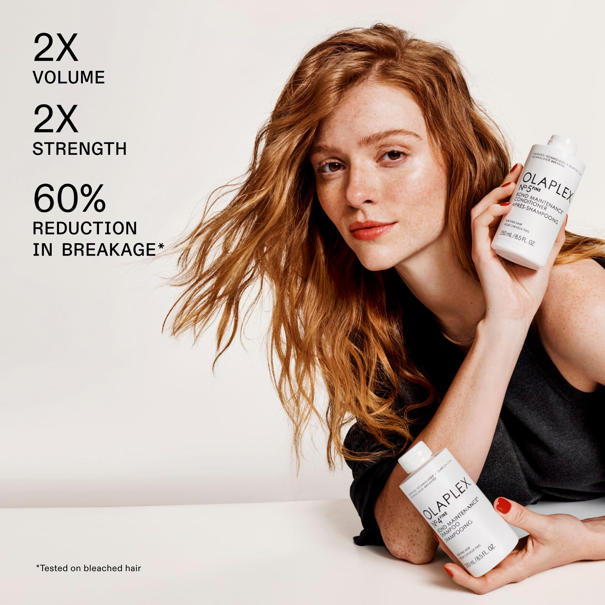Olaplex Nº. 4 FINE Bond Maintenance Shampoo: Volumize & Strengthen | Gently Cleanse & Non Stripping | For Coily, Curly, Straight, and, Wavy 100 mL / 3.3 Fl Oz