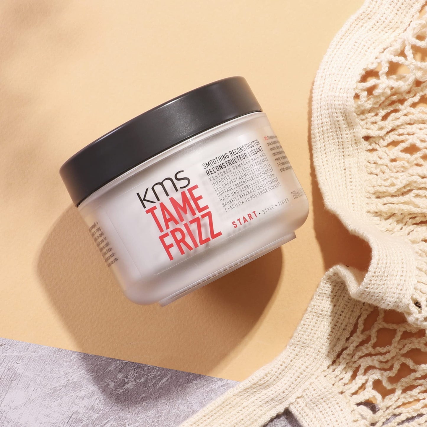 KMS TAMEFRIZZ Smoothing & Moisturizing Leave-In Reconstructor, 6.7 oz