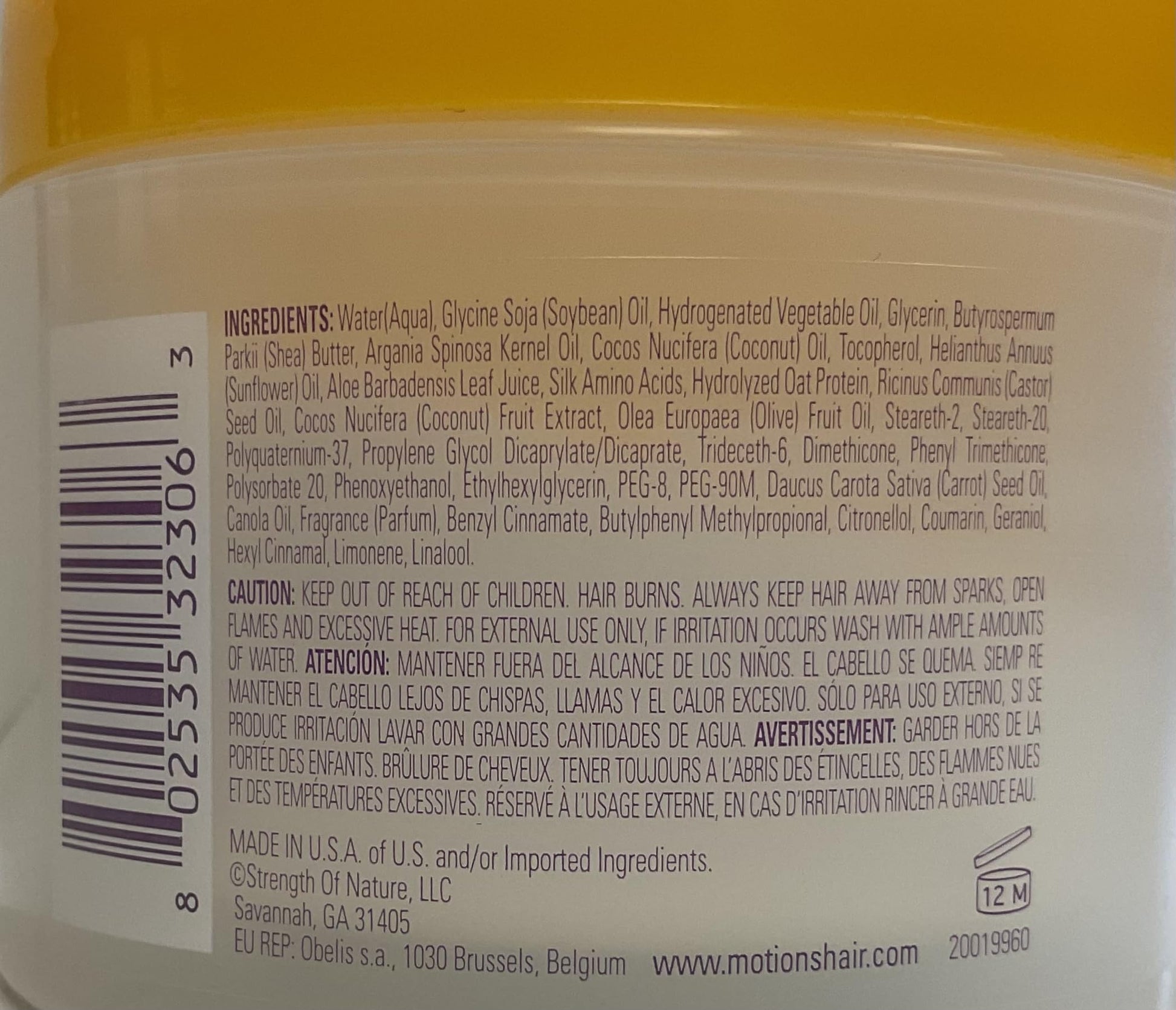 Rosy Brown Motions Nourish & Care, Hair & Scalp Daily Moisturizing Hairdressing 6 oz (2 pack)