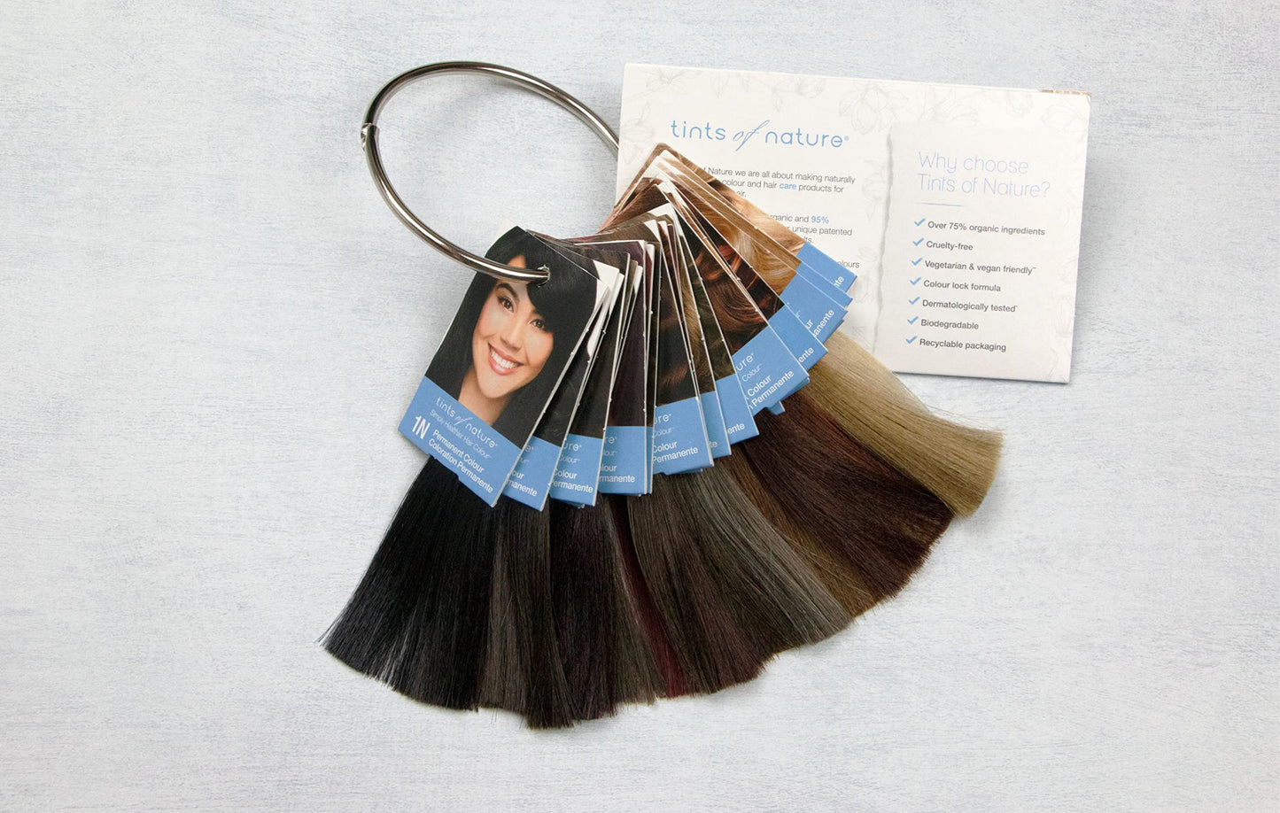 Tints of Nature 6N Natural Dark Blonde Permanent Hair Dye, Nourishes Hair and Covers Greys, Ammonia-Free, 4.4 fl oz