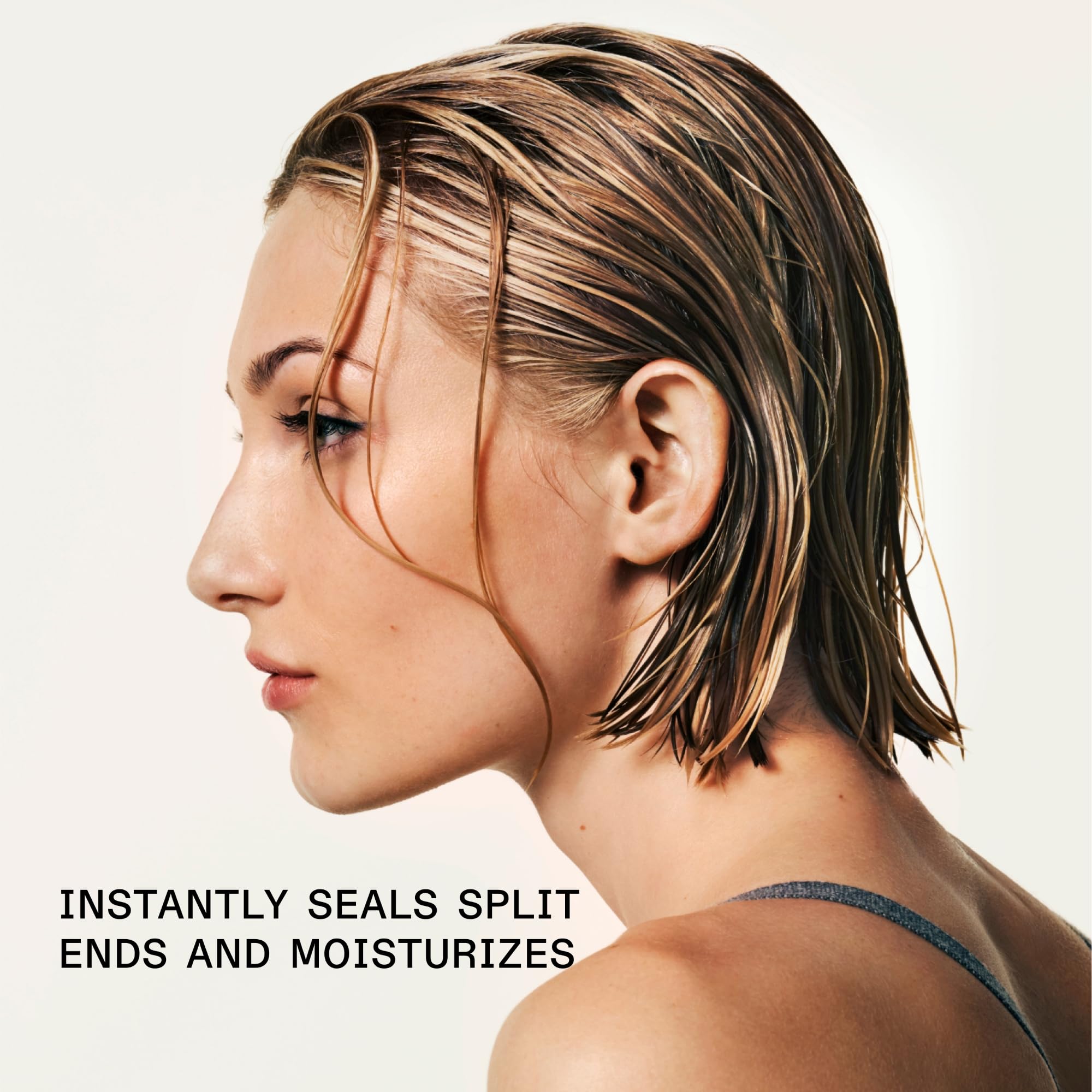 Olaplex Nº.5 Leave-In Conditioner: Moisturizes & Mends Split Ends | Reduces Breakage & Repairs, Protects Damaged Hair | For Coily, Curly, Straight, and Wavy, Stocking Stuffers, 100 mL / 3.3 Fl. Oz.