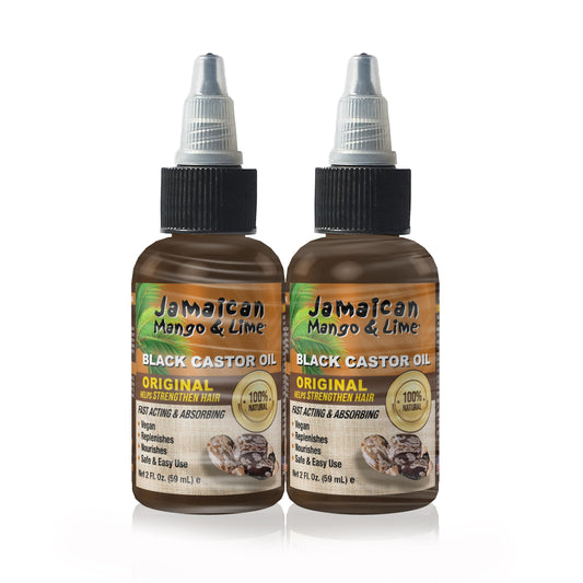 2oz JML Jamaican Black Castor Oil - Original Pack of 2