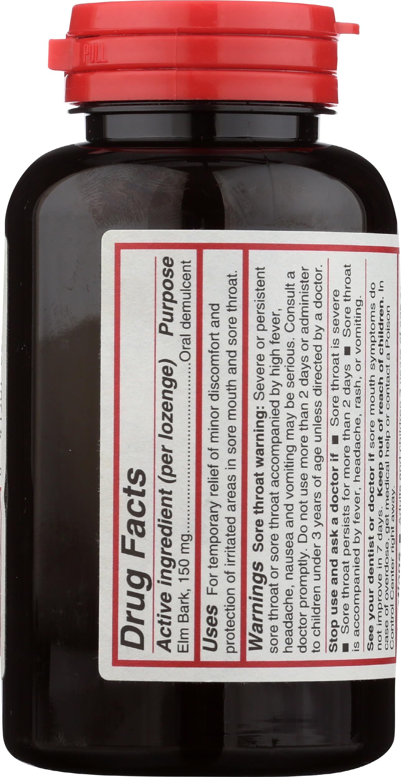 Gray Thayers Slippery Elm Lozenges, Cherry, 150 Count