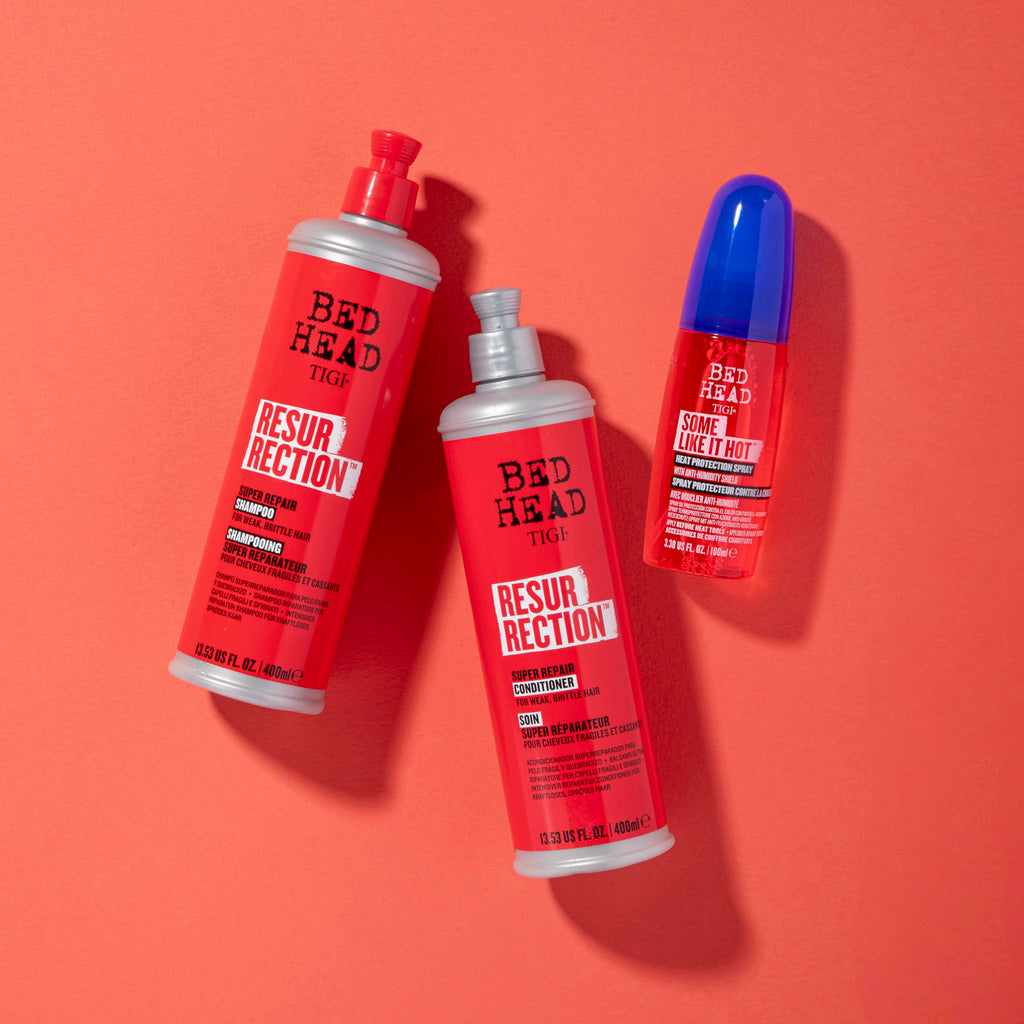 TIGI Bed Head Resurrection Hair Repair Shampoo and Conditioner Set for Dry and Damaged Hair, Maximum Strength with Resurrection Plant, 25.36 fl oz