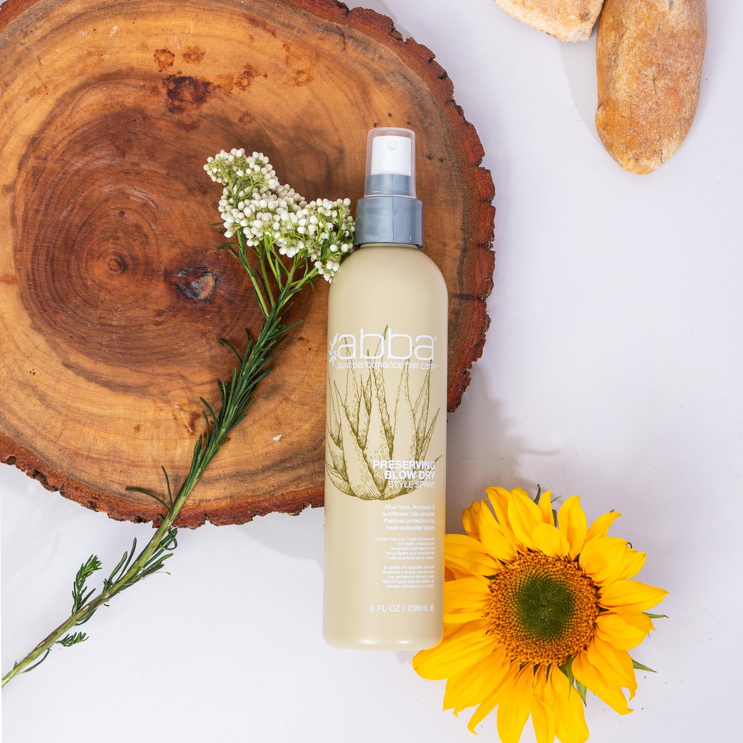 ABBA Smoothing Blow Dry Lotion, 6 Fl Oz