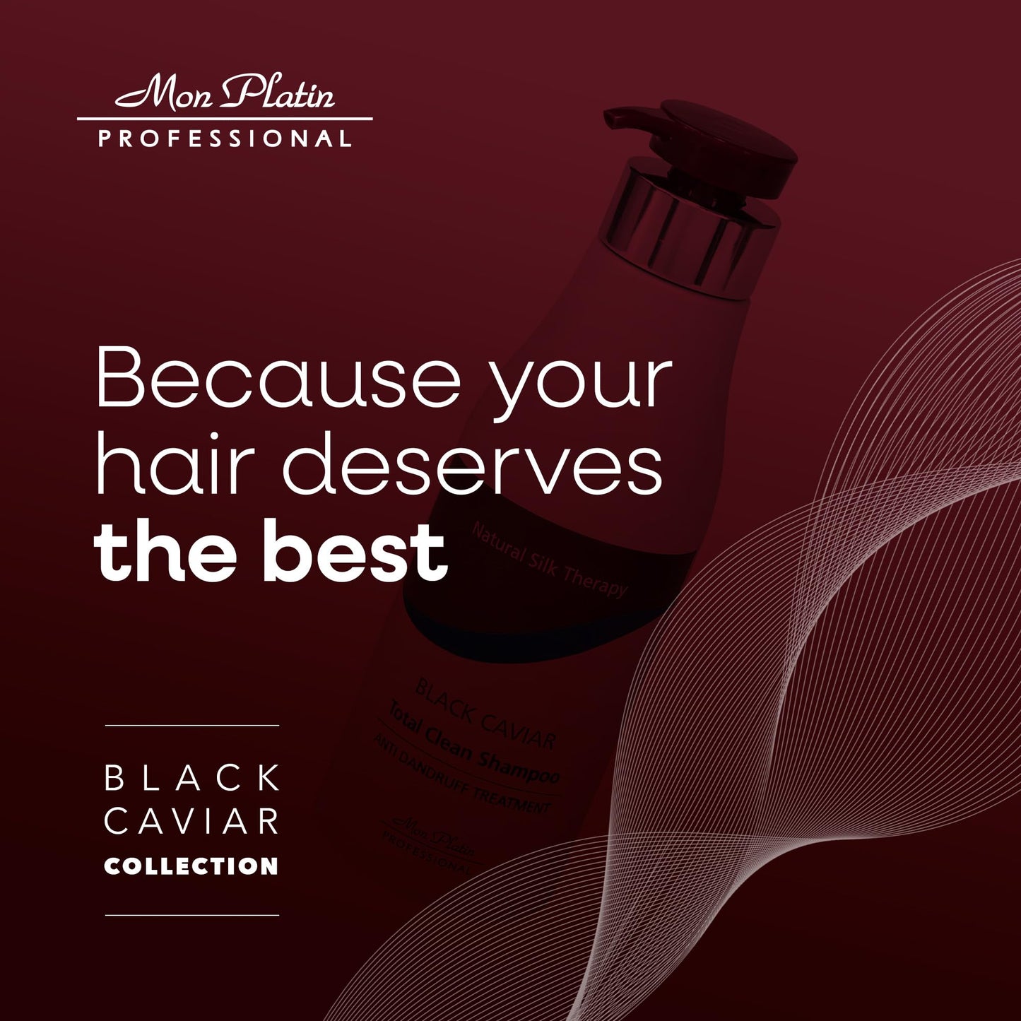 Mon Platin 黑鱼子酱全效去屑洗发水 - 500ml (17oz)