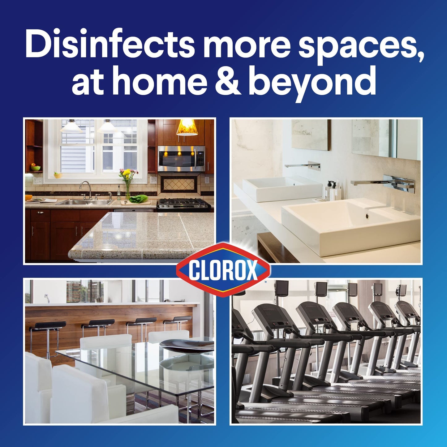 Clorox Disinfecting Wipes, Multi-Pack of 3 Canisters, 2 Crisp Lemon and 1 Fresh Scent