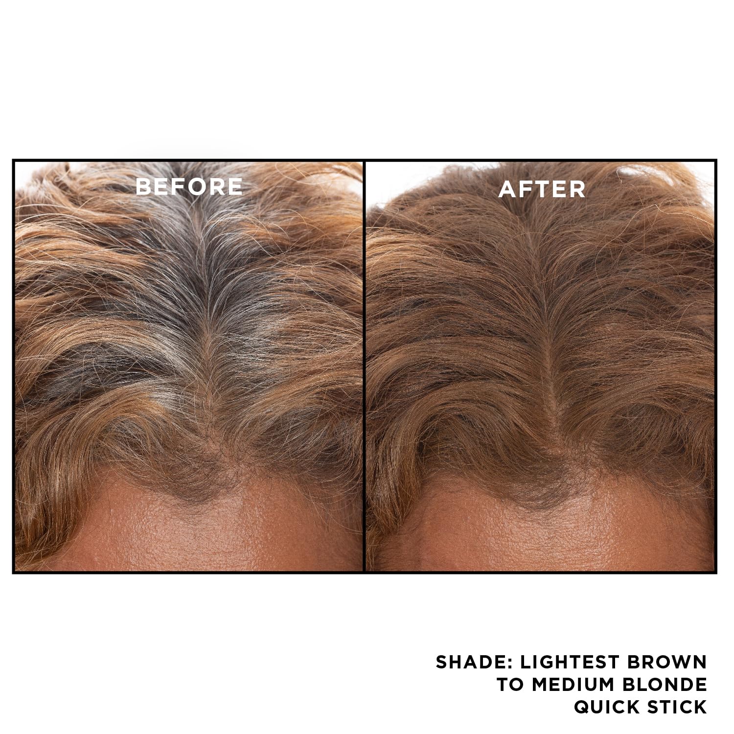 EVERPRO Gray Away Root Touchup Quick Stick, Lightest Brown/Medium Blonde, 0.1 Oz