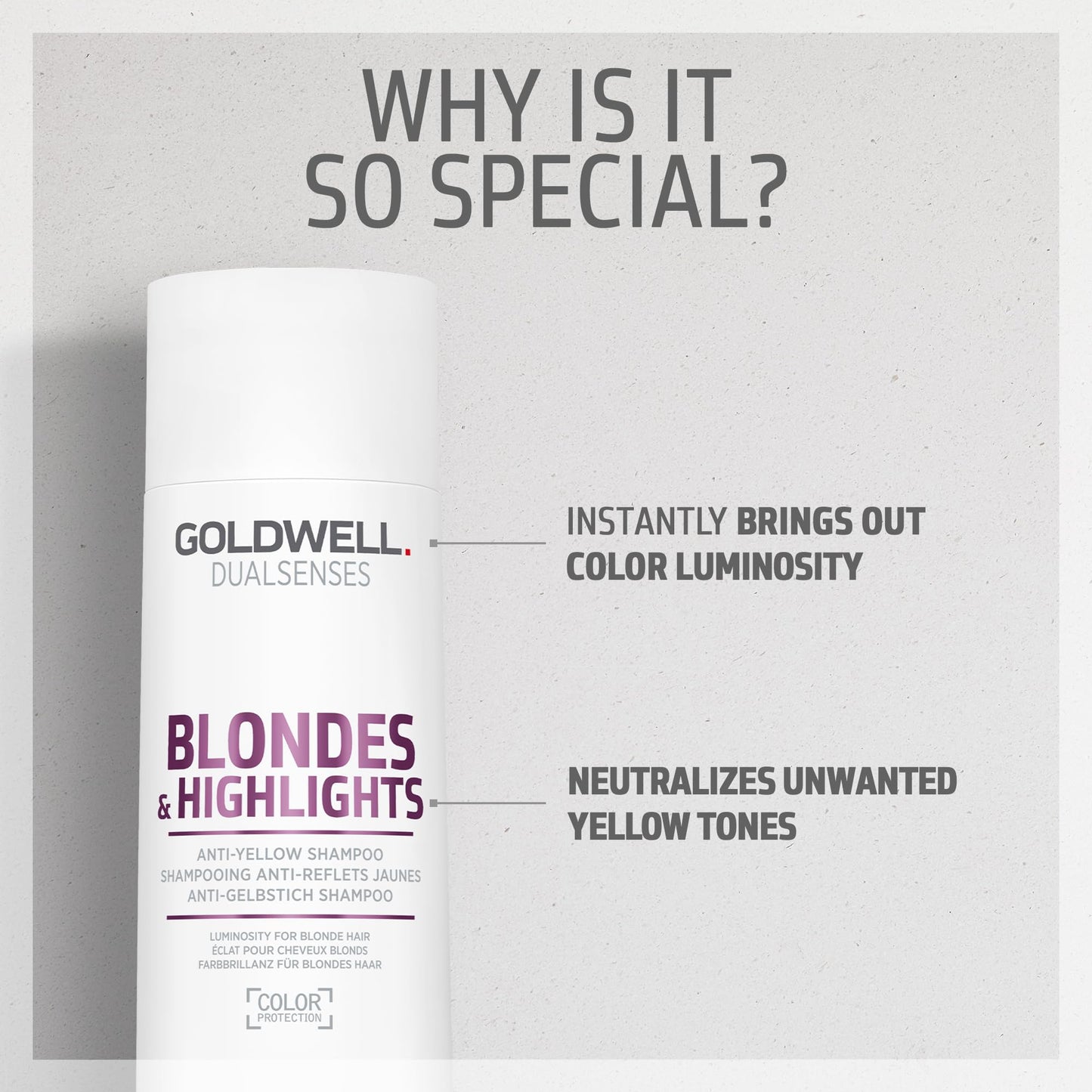 Goldwell Dualsenses 金发挑染抗黄洗发水 300 毫升