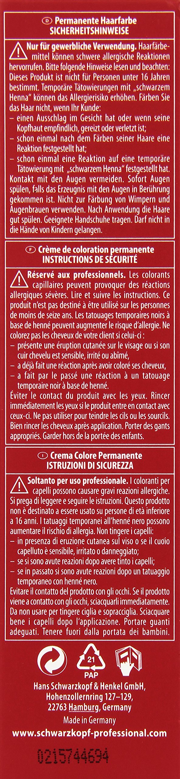 施华蔻 Igora Royal 永久染发膏 2 盎司/60 毫升 (3-65)