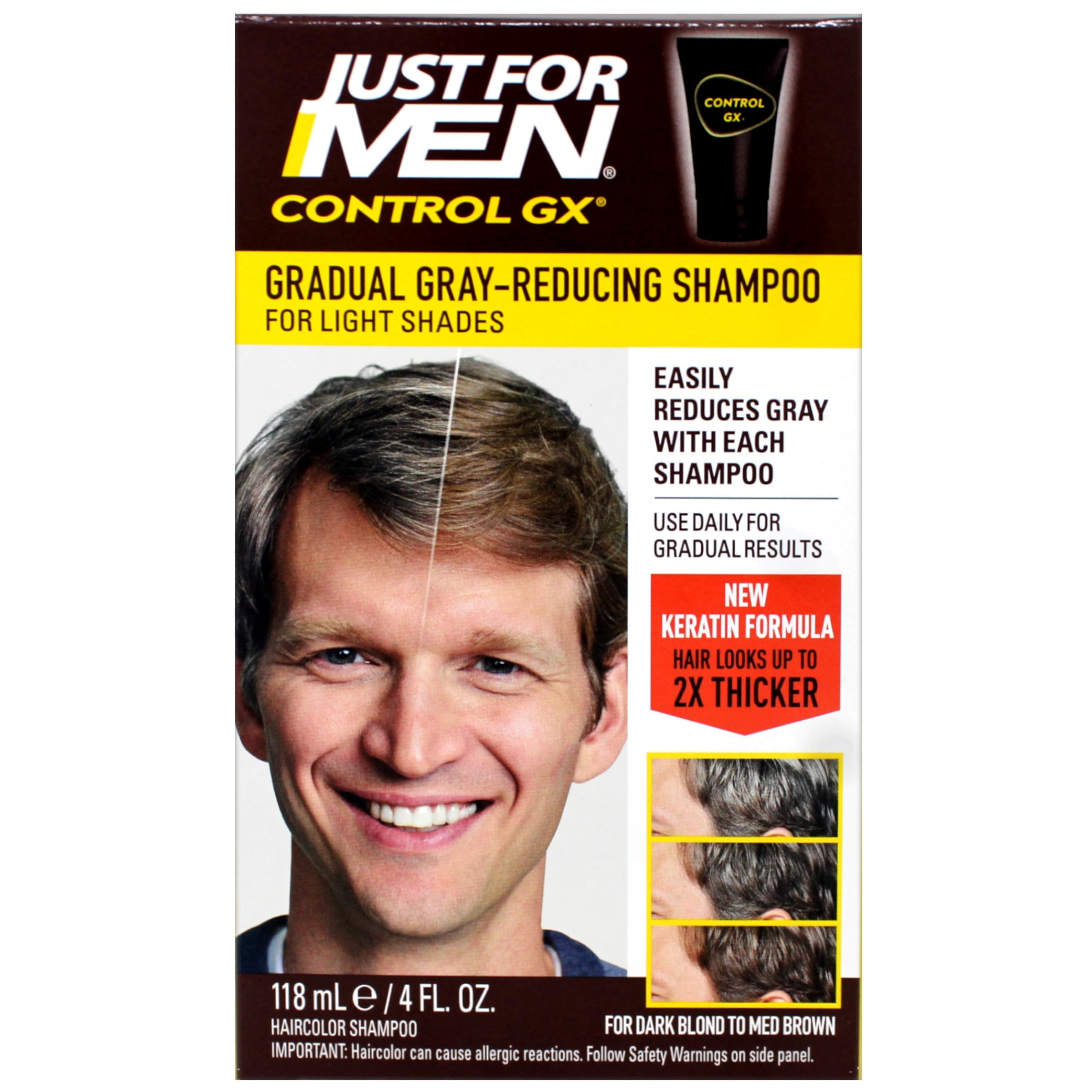 Just for Men Control GX Grey Reducing Shampoo Blonde & Medium Brown