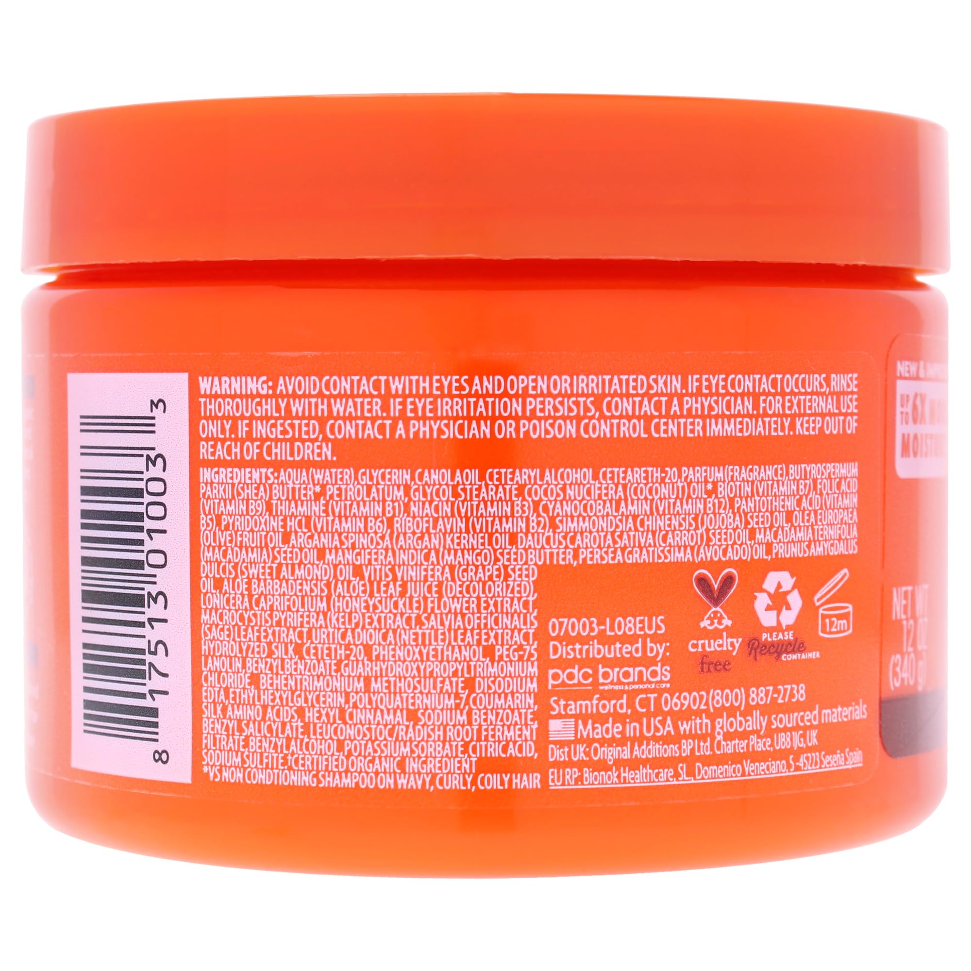 Shea Butter Coconut Curling Cream by Cantu for Unisex - 12 oz Cream