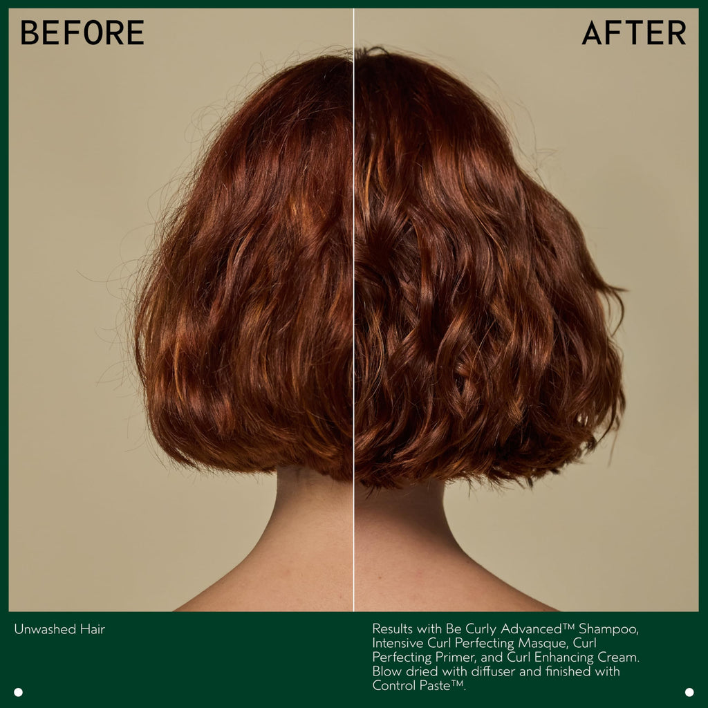 Aveda Be Curly Advanced Curl Enhancer Hair Cream | Defines Curly and Wavy Hair | Hydrates, Reduces Frizz, Adds Shine | Air Dry or Blow Dry | Silicone Free | 98% Naturally Derived*, 1.4 Fl Oz