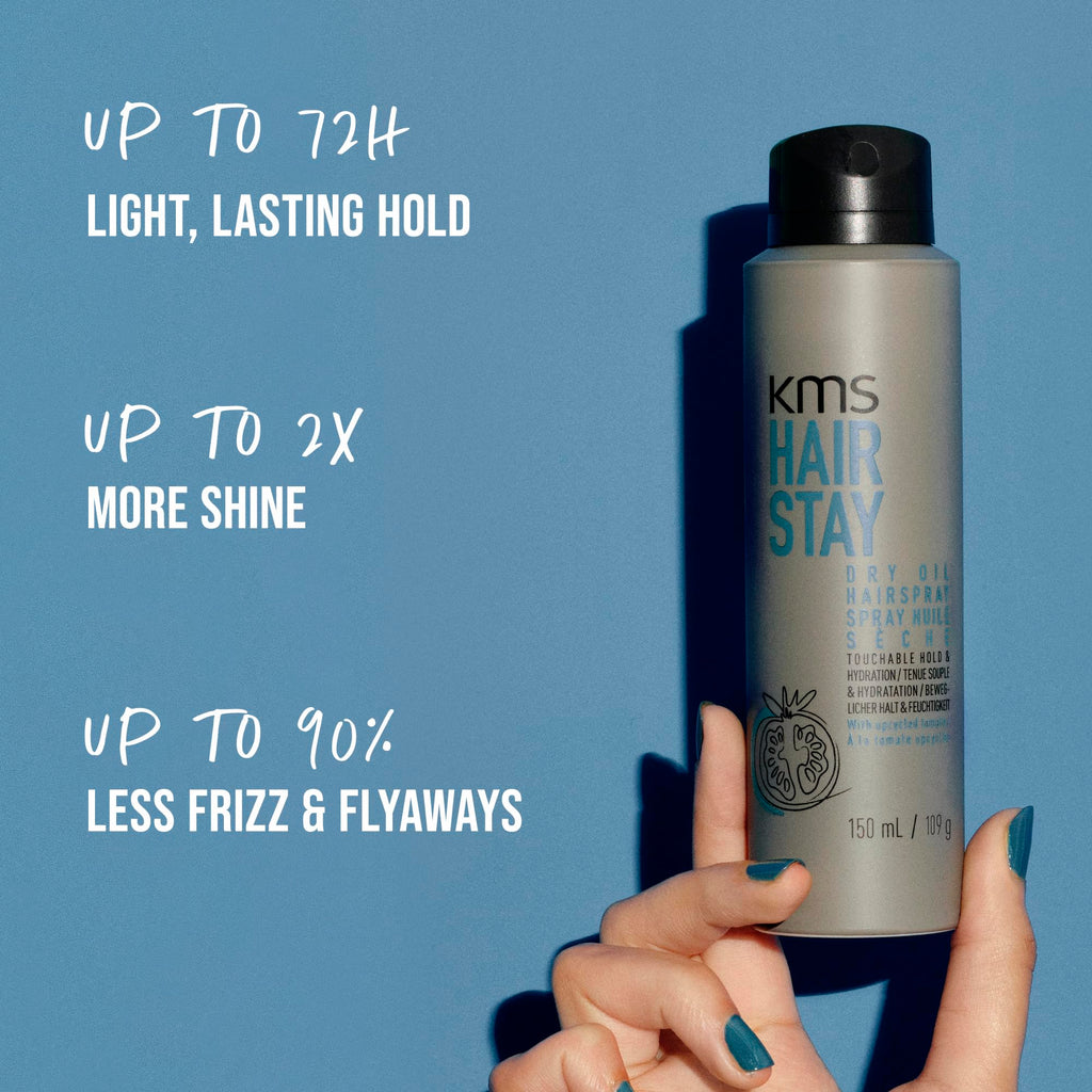 KMS HairStay Dry Oil Hairspray 150ml