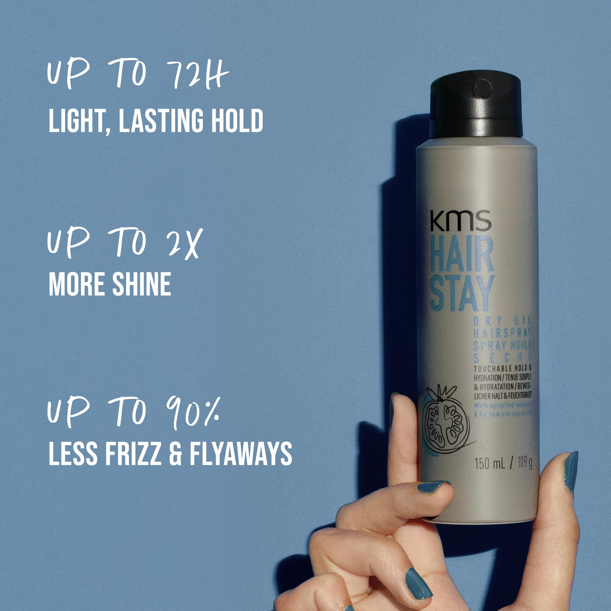 KMS HairStay Dry Oil Hairspray 150ml