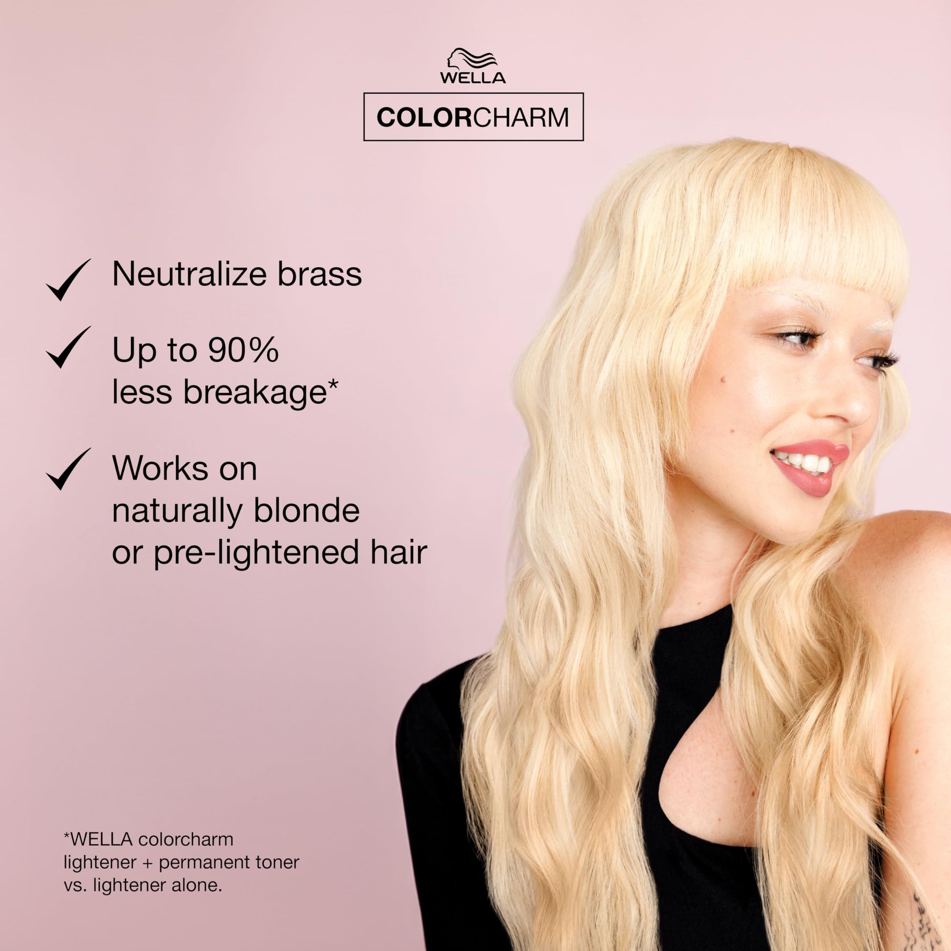Thistle COLORCHARM Permanent Liquid Toners | Neutralize Brass | Free of Parabens | Vegan | T14 Pale Ash Blonde | 1.4 Fl Oz