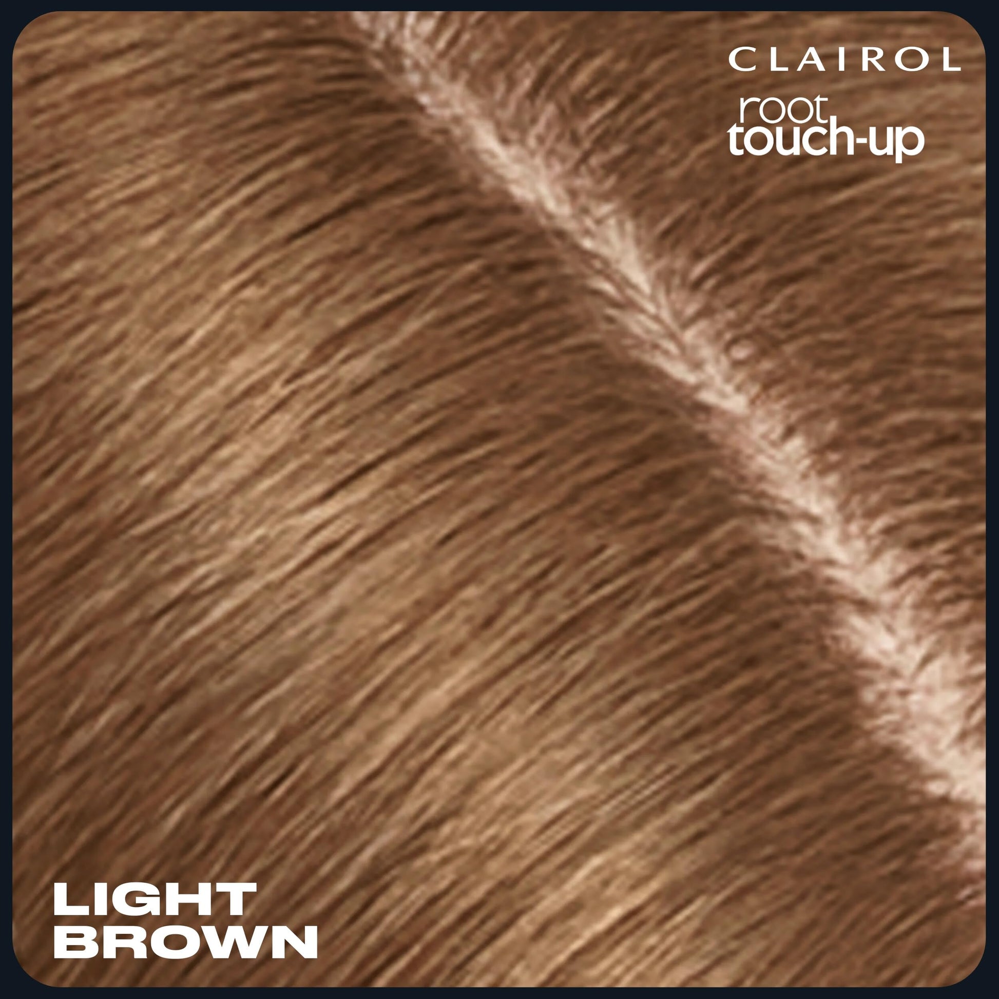 Dark Olive Green Clairol Root Touch-Up Temporary Concealing Powder, Light Brown Hair Color | Ammonia Free | Instantly Cover Roots + Define Eyebrows | On-the-Go Compact with Mirror and Application Brush | Pack of 1