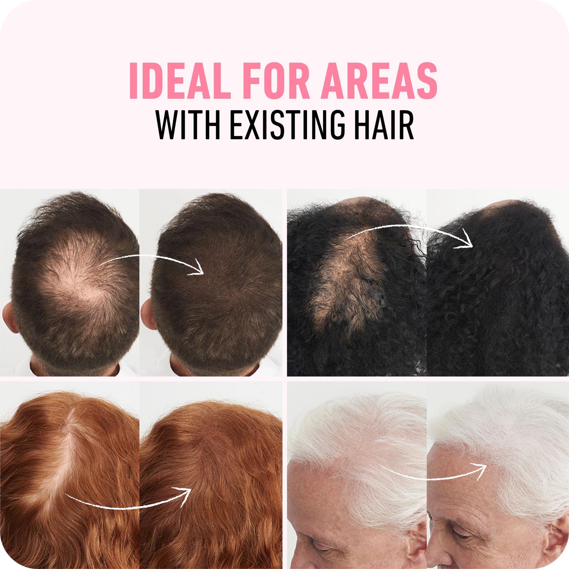 White Smoke BOLDIFY Hair Fibers (12g) - Fill In Thinning and Fine Hair for an Instantly Fuller, Thicker Look - 14 Shades for Women & Men - Dark Brown
